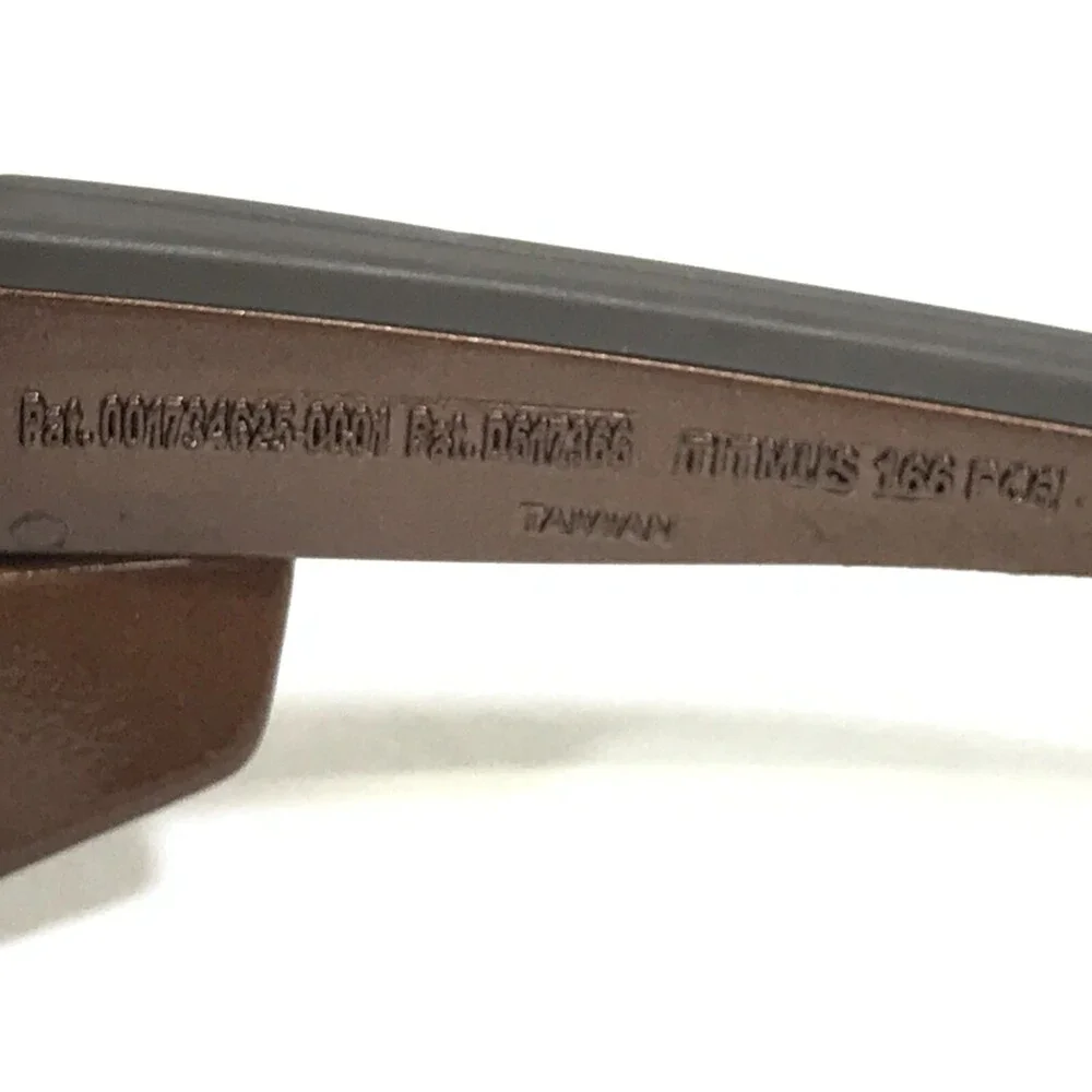 Uvex Safety Goggles Eyeglasses Frames Titmus 166 Shiny Brown Z87-2 60-13-127